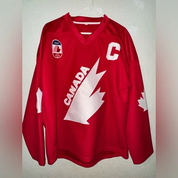 Nations Canada Hockey Jersey Youths #99 Gretzky Labatt Team